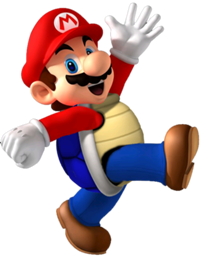 Mario - Top 5 Mario Power-ups Blue_Shell_Mario